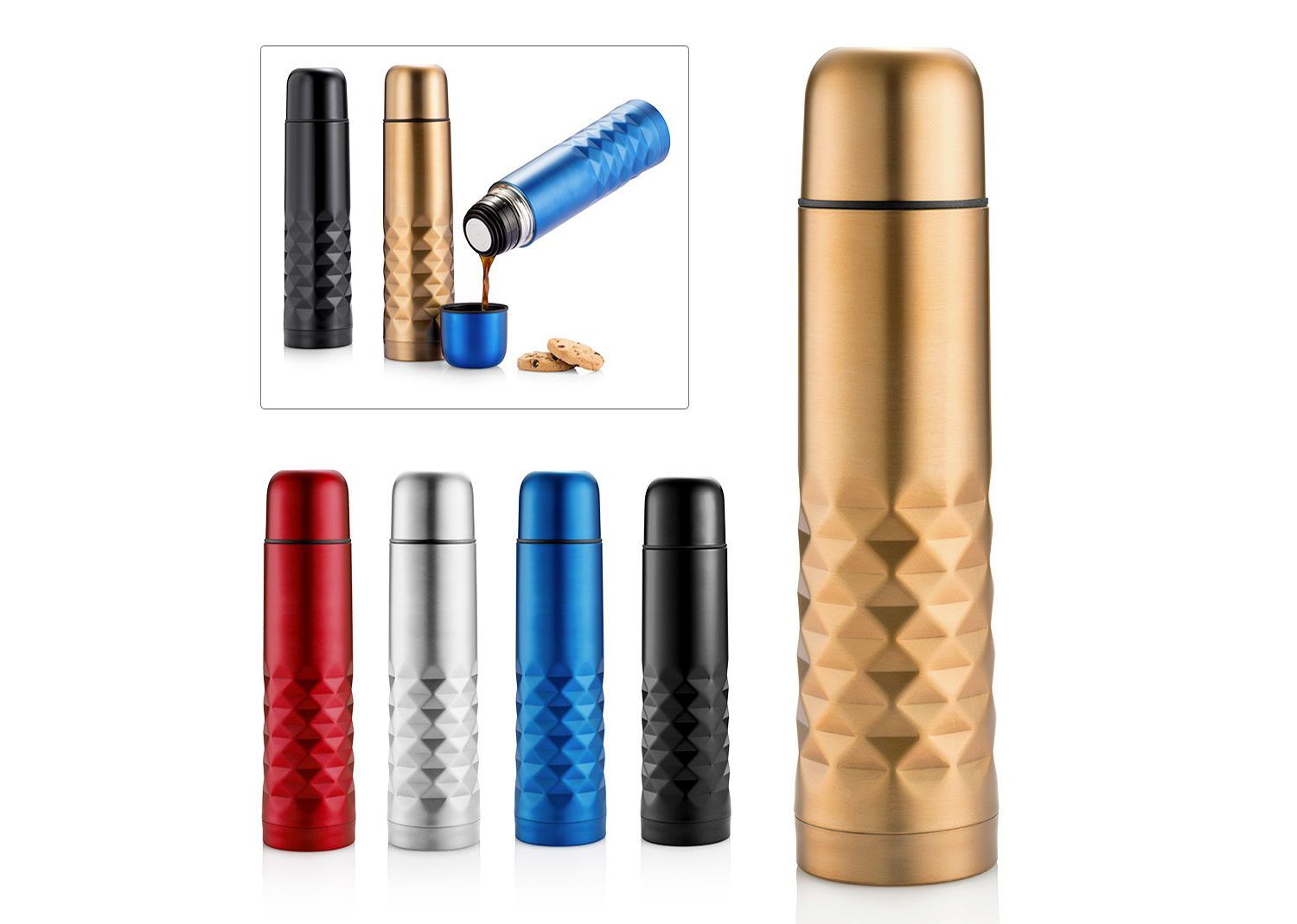 Termo en Acero Vacuum 500ml